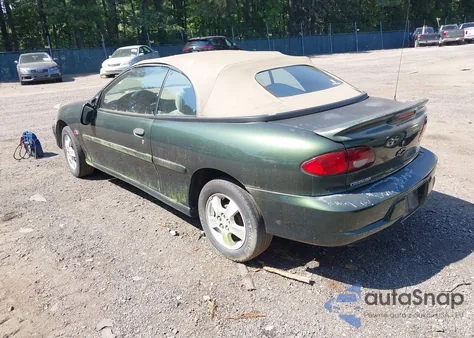 2000 Chevrolet Cavalier Z24 z USA, uszkodzony, nr VIN 4G1JF32T6YB902316